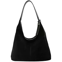 Leisure Bag Women's Suede Shoulder Bag Vintage Large Capacity Hobo Bag Plain Popular Handbag