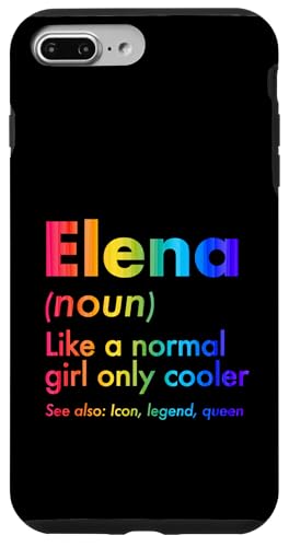 Elena Like A Normal Girl Only Cooler Queen ���O �X�}�z�P�[�X iPhone 7 Plus/8 Plus �p