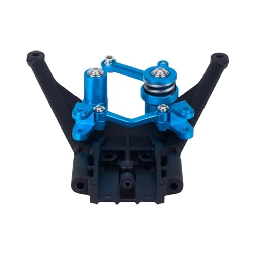 RC�J�[�̃A�b�v�O���[�h Compatible With Traxxas BL-2S For Slash 4x4 4WD 1/10 RC�J�[�A�b�v�O���[�h�p�[�c�A�N�Z�T���[ CNC���H���^���X�e�A�����O�x���N�����N�Z�b�g(Blue)