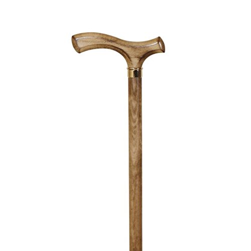 Queraltó Muleta bengala de madeira com argola