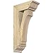 Ekena Millwork BKT0604X14X26IMP01RDF Imperial Traditional Rough Sawn Bracket w/Offset Brace, Douglas Fir