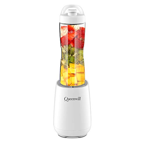 Blender Juicer Electric Fruit Mixer Blender with Portable Sport Bottles for Ice, Shakes