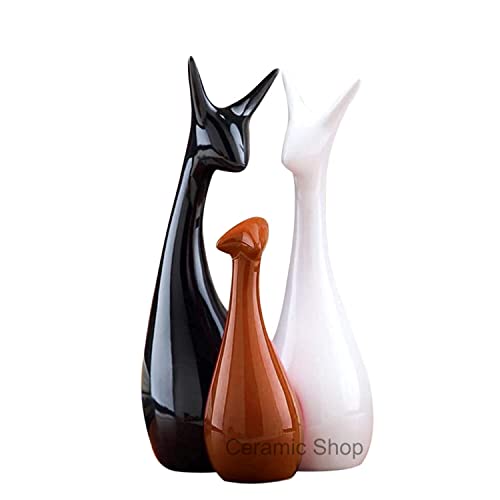 Image of Ceramic Shop (Deer Family Brown - 1)