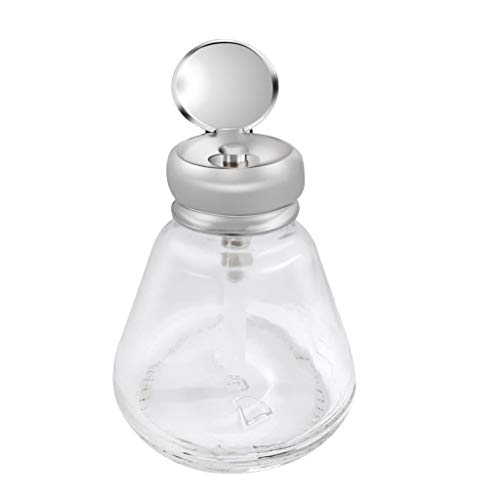 Staccatory Dispensador de esmalte de uñas vacío prensa de vidrio