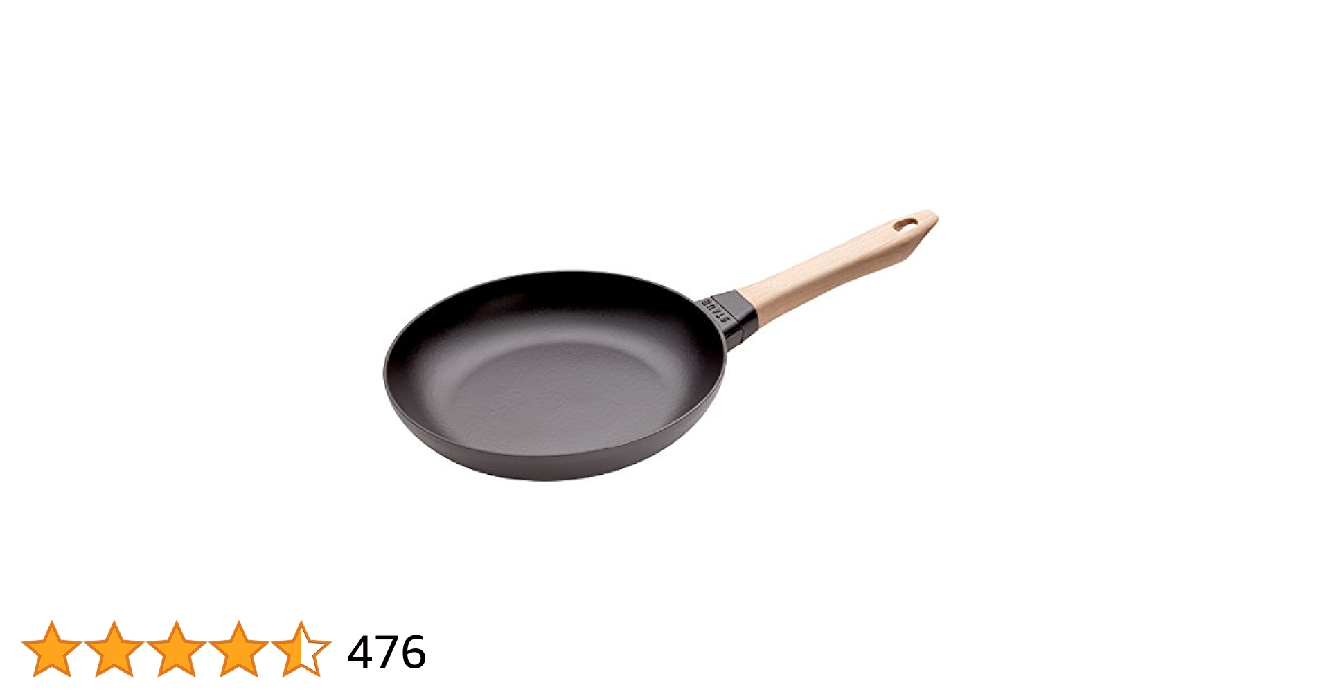 Amazon｜staub ストウブ 「 ウッドハンドル フライパン 24cm