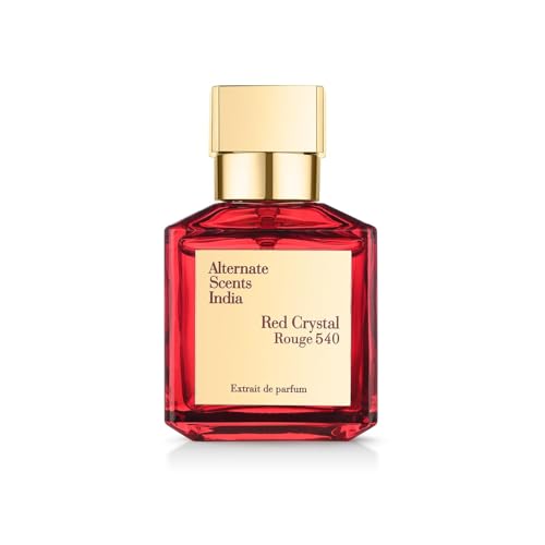 Image of Alternate Scents Crystal Rouge 540 Red Edition - Premium Unisex Perfume 70ml | Warm Oud, Creamy Vanilla & Elegant Rose | Long-Lasting Luxury Fragrance