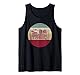 Schlagzeuger Musikinstrument Drummer Musik Retro Schlagzeug Tank Top