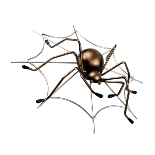 Soporte para botellas de vino diseño araña de hierro miniatura 1