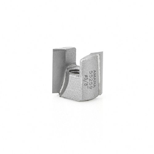 Amana Tool 55259 Carbide Tipped Mortising Screw Cutter 5/8 D x 9/16 CH 1/4-28 Thread — image 1