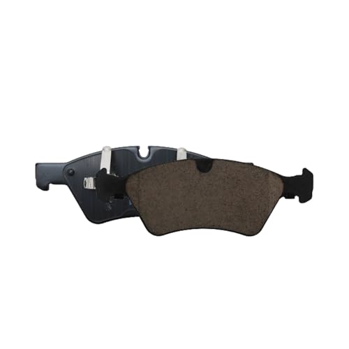 Image of Detroit Axle - Front Brake Pads for Mercedes-Benz E350 E500 E550 GL320 GL350 GL450 GL550 ML320 ML350 ML450 ML500 ML550 R320 R350 R500, G55 AMG, Ceramic Brake Pads w /Hardware Replacement