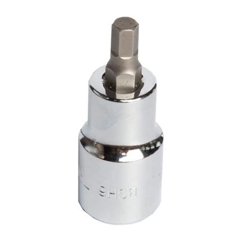 Image of Taparia Hex Bit Socket BSH 4mm / 6mm set of 2 pc, inch Square Drive, 4mm & 6mm, Allen Hex Socket - Suitable for Automotive, Industrial & DIY Applications.
