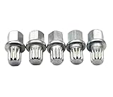 runhuabaihuo Kompatibel mit Golf Passat Touran A4 A6 A8 TT Anti-Diebstahl-Radbolzen-Sicherungsmutter-Schlüssel-Adapter #0 bis #9 8D0601139F(19 Teeth)