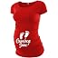 Red - Coming Soon Maternity T-shirt