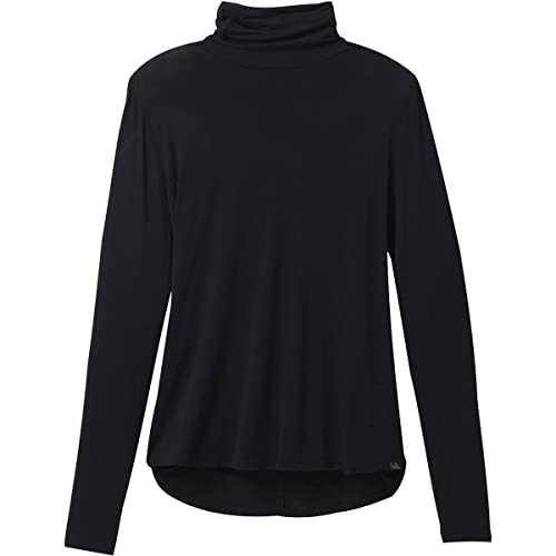 Prana Foundation Turtleneck Black Xl (Women's 12-14) #TOP30