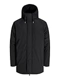 Jack&Jones Essentials Parka adulte à capuche avec cordon de serrage et manches longues