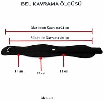 Xtr Fitness Ağırlık Kemeri Siyah: Güç Ve Destek Için Mükemmel Seçim! - Görsel 2