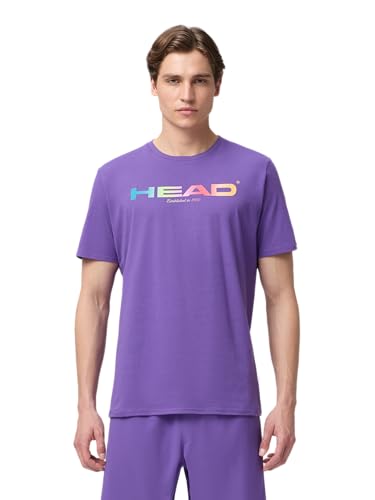 HEAD Rainbow T-Shirt Men pour homme en coton extensible sport