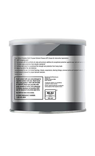 Valvoline VV986 Moly-Fortified Gray Full Synthetic Grease 1 Lb thumb #1