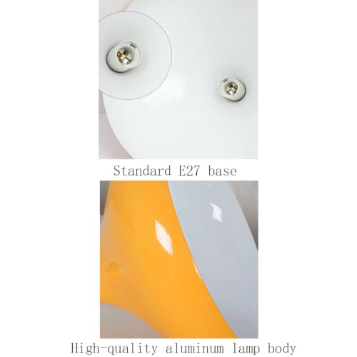 Luminaires décoratifs pour porche et bar avec abat-jour de lustre suspendu macaron - 2