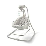 Graco DuetConnect LX Baby Swing and Bouncer - 2-in-1 Infant Swing and Baby Rocker, Newborn Essential, Gifts for New Parents
