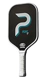 Pickleball Paddle - Peak Pro USA Pickleball Approved - T700 Raw Carbon Fiber Pickleball Paddle with Cushion Grip, 16mm Thickness - 16.5' L x 7.5' W, 8.8 Ounces