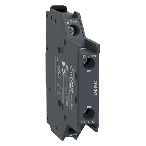 Bloc de contacts auxiliaires LAD8N20 2NO pour extension de commande sur contacteur industriel