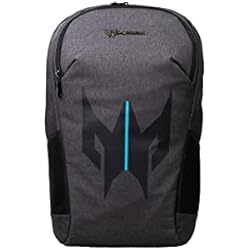 Maletin Acer Predator Urban Gaming - Mochila Ordenador Portátil 15.6´´, Impermeable, Correas Ajustables, Resistente, 32 x 15 x 45 cm - Color Negro