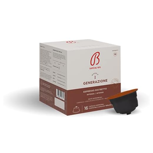 Caffè Barbera dal 1870 -Cápsulas compatibles con Nescafè Dolce Gusto® -Prima Generazione Espresso Ristretto - 96 Cápsulas