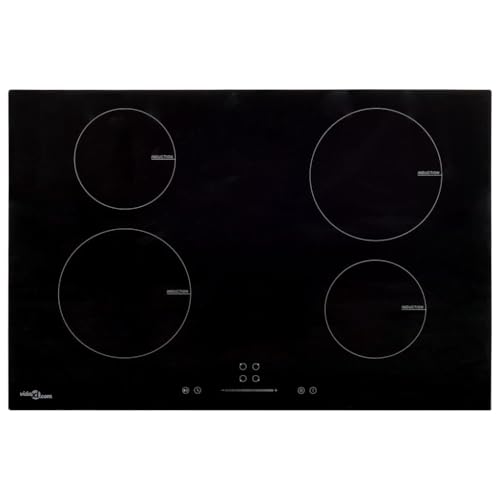 Vetnasa Placa de inducción con 4 quemadores Control táctil 77 cm 7000 W Casa y jardín, Cocina y Comedor, Electrodomésticos de Cocina, Placas de Cocina 13,88 KG