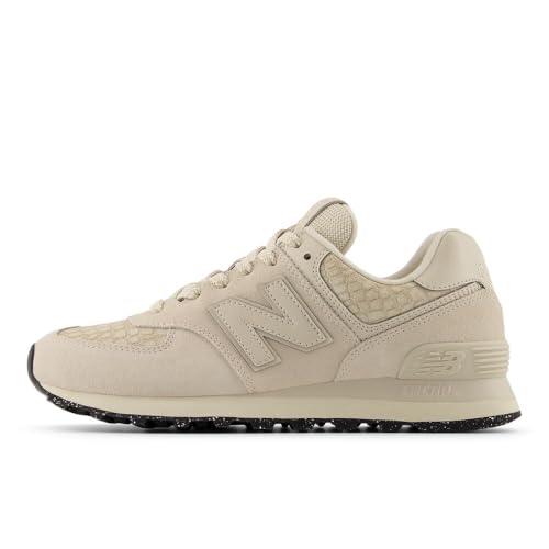 New Balance Women's 574 V2 Sneaker, White/Bone, 10.5 M