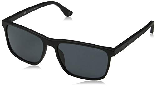 Police Herren WESTWING 4 Sonnenbrille, Schwarz (Matt Black/Black), 58.0