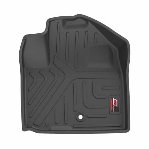 Image of GFX 3D Life Long Car Floor Mats, Compatible with Punch EV, (2023) Onwards, Black, Set of 3
