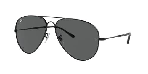 Ray-Ban Old Aviator RB3825 lunettes de soleil anti éblouissement monture noire