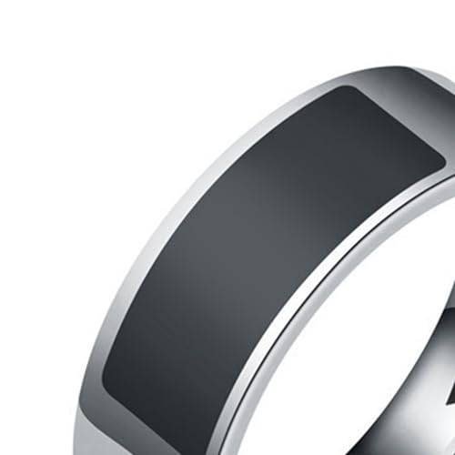 Wiseflexwia 2X NFC スマート チップ リング 携帯電話ラベル スマート リング新技術 NFC ウェアラブル スマート リング B