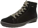 legero schuhe damen silber Herausnehmbare Einlegesohle Legero Damen TANARO warm gefütterte Gore-Tex Hohe Sneakerx, Schwarz (Schwarz (SCHWARZ 00)), 38 EU