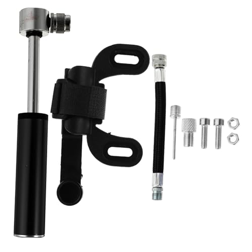 GRADENEVE Mini Bomba de Aire para Bicicleta Inflador Portátil de Aleación de Aluminio Kit de Inflado de Neumáticos Alta Presión Adecuado para Ciclismo Globos y Deportes Diseño Reducido