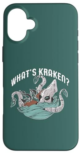 WHAT'S KRAKEN ʔ Zt@bh ~[ Crackin' Pun X}zP[X iPhone 16 Plus p