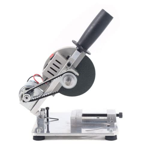 12-24V Cutting Machine,110V 60Hz Micro Cutting Machine,Mini Miter Saw, 9000R/Min Adjustable Angle 0-45°,Suitable For Cut Soft Metal,Wood,Plastic,Acrylic,Bamboo Material #TOP7