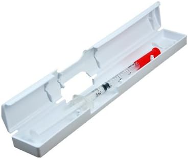Single Syringe 1 Piece Case - 5 Units (White)