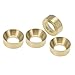 GTHELE 4Pcs Brass Wheel Weights Counterweight for 1/24 Axial SCX24 AXI90081 AXI00001 AXI00002 AXI00004 RC Crawler Car