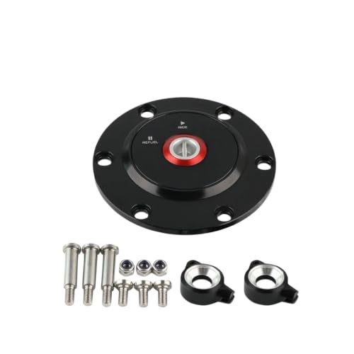 Bouchon réservoir CNC moto Aprilia RS660 couvercle antivol essence aluminium luxe