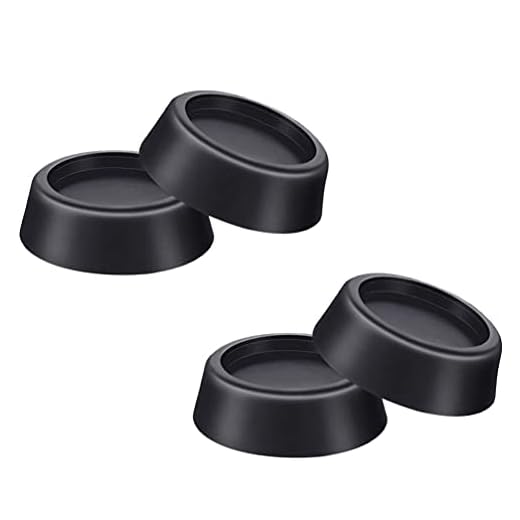 Angoily 4St Tvättmaskin Ben Pads Kylsmaskin Booster Absorber Anti Walk Tysta Pads Golvskydd Ej Stötsäkra Fötterna För Möbler Fötternas Skyddar