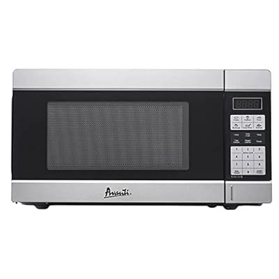 Avanti 0.9 cu. ft. 900 watts Microwave Oven Touch pad, 10 Power Level, 6 one-touch, Speed defrost setting, Cook/defrost by weight, Digital clock/timer, Child safety lock, in Stainless Steel (MT91K3S)