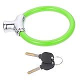 ANDRESLAD Fahrradschloss Rund Robustes Sicherheitskettenschloss Tragbar Vielseitig für Fahrrad...