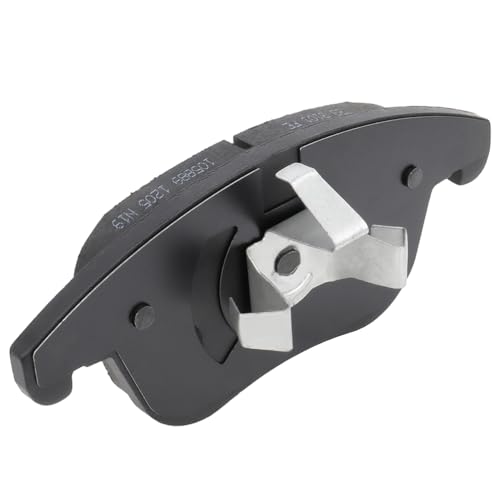 Image of CCIYU Front D1653 Disc Brake Pad Set Fit For Ford For Fusion 2013-2020,For Ford For Police Responder Hybrid 2019-2020,For Lincoln For MKZ 2013-2020, Brake Pads 4PCS