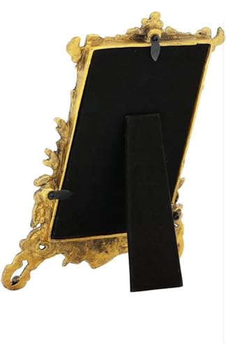 Image of LABHCART White Metal Photo Frame (22 x 1 x 16 cm, Silver, Wall Mount)