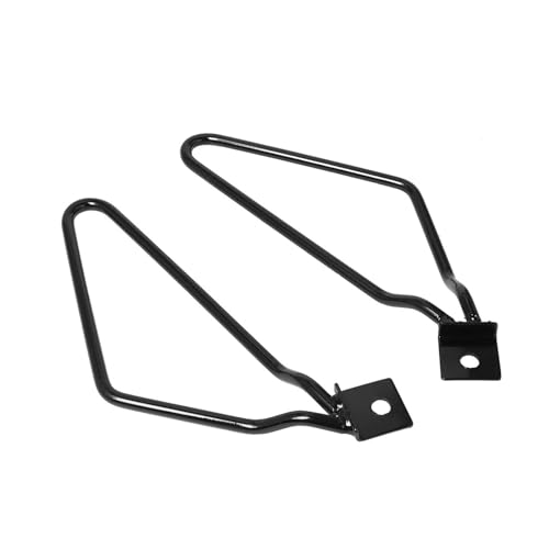 Soporte para alforjas de motocicleta JevLoN compatible con Dyna 883 color negro miniatura 1