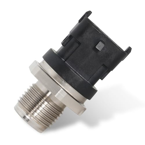 Dilomber Sensor de presión de riel de combustible BC3Z-9F838-A apto para Ford F-250 F-350 F-450 F-550 Super Duty Powerstroke 6.7L V8 - Diesel, 2011-2014#Sustituye al sensor de presión de bomba de