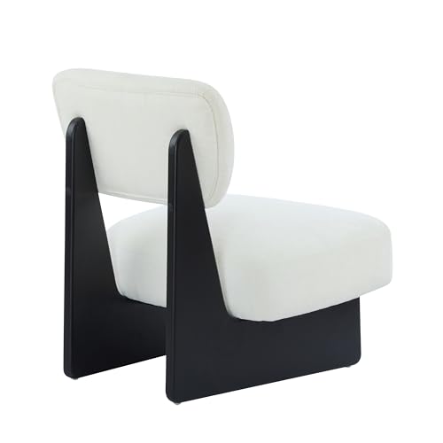 Sillón Minimalista Negro con Tapizado en Poliéster miniatura 7