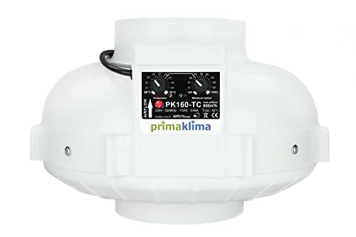 Extracteur d'air RVK Prima Klima 800 m³/h 160mm + Contrôle Température (PK160)